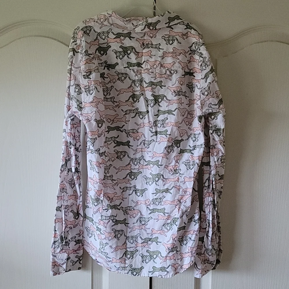 Girls small crown & I've long sleeve blouse with cats super cute! - Picture 3 of 3